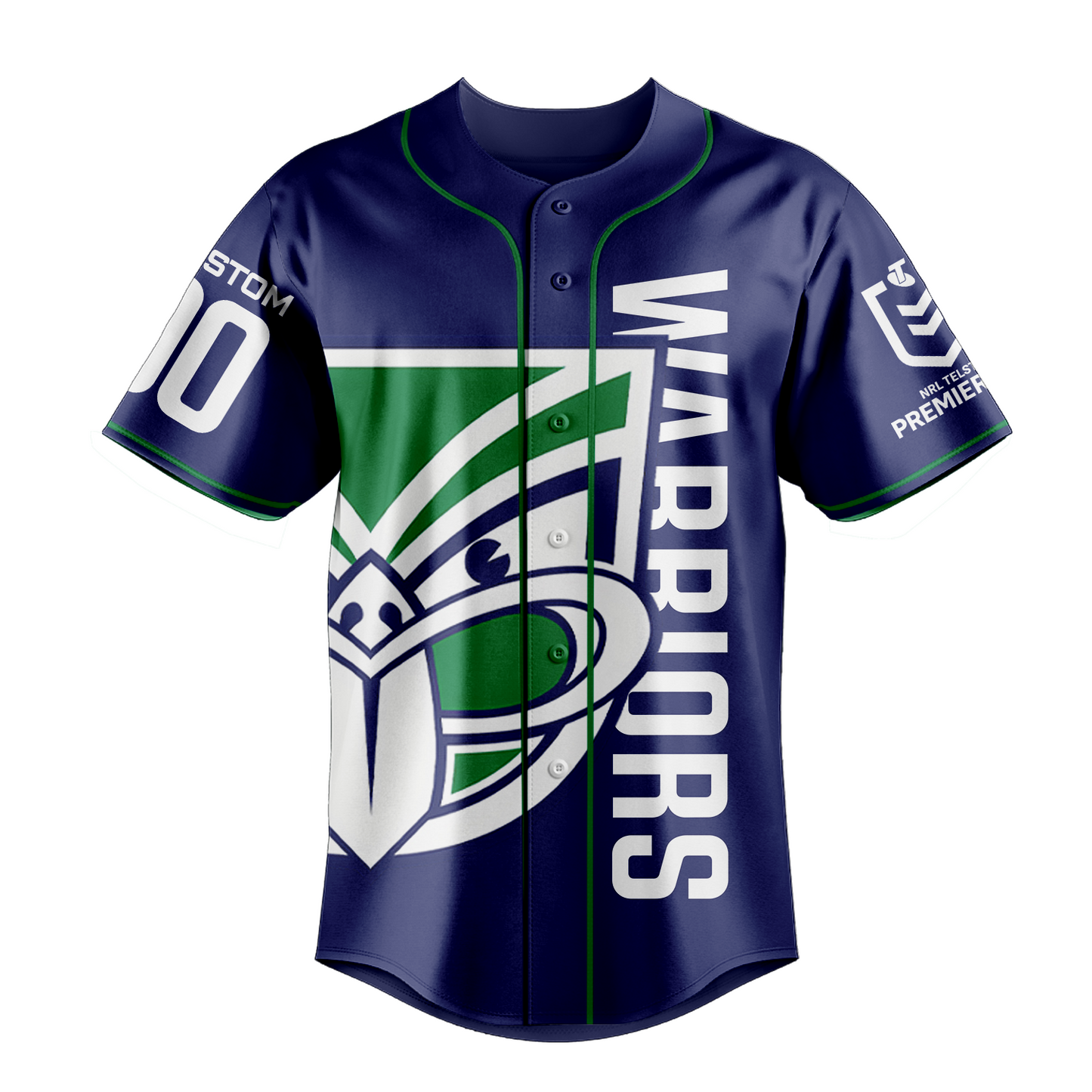 NZL Personalized Custom Baseball Jersey 2