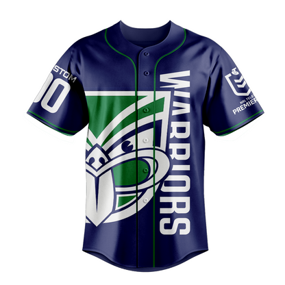 NZL Personalized Custom Baseball Jersey 2