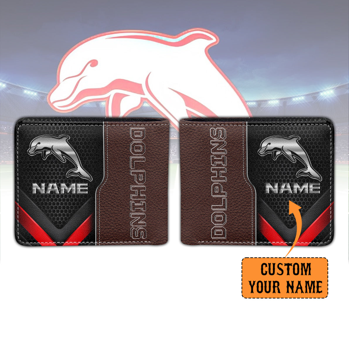 DOL Personalized Custom Leather Wallet 3