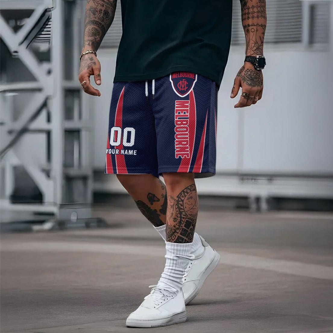 MD Personalized Custom Short Pants 21