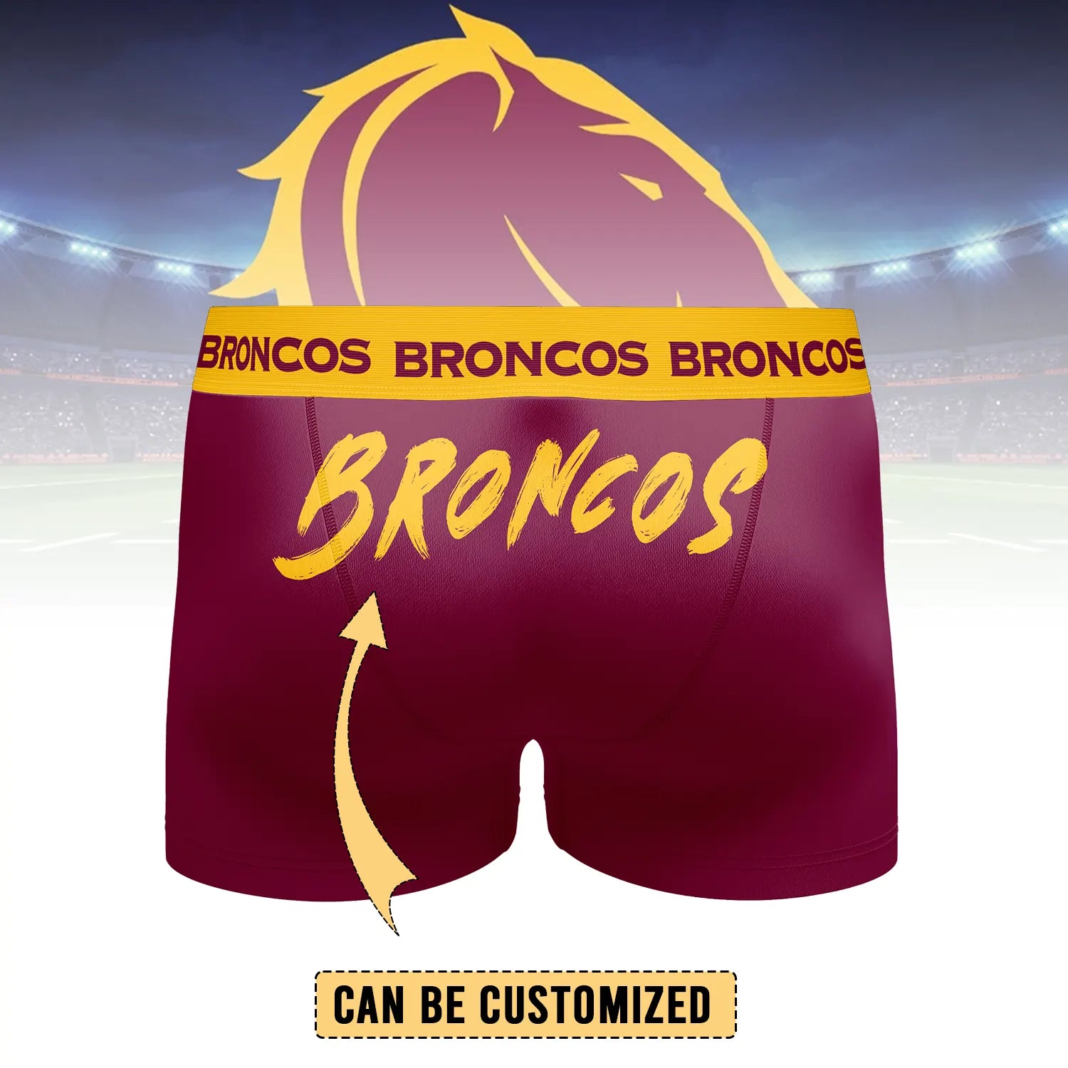 BRI Personalized Custom Boxer Briefs Men’s Underwear 2