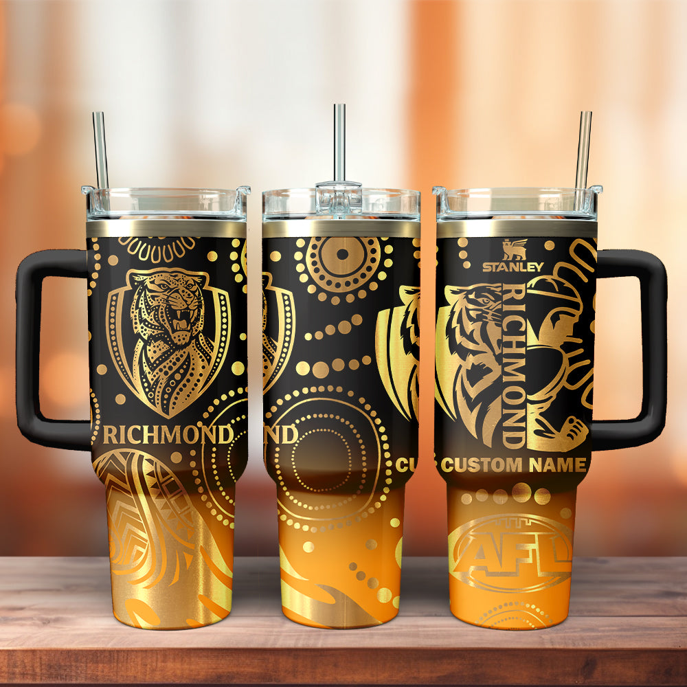RIC Personalized Custom 40oz 30oz Stainless Steel Tumbler With Handle