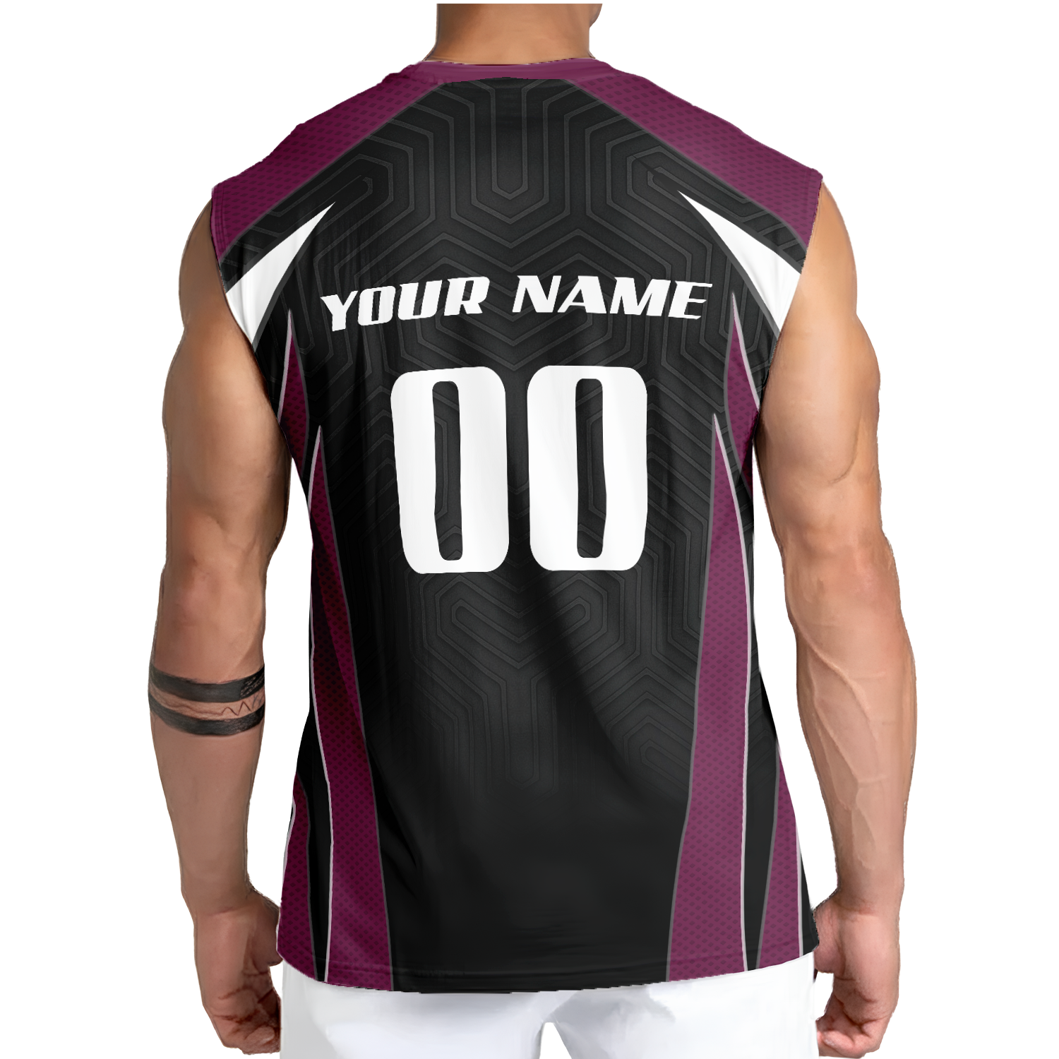 MAN Personalized Custom Tank Top 8