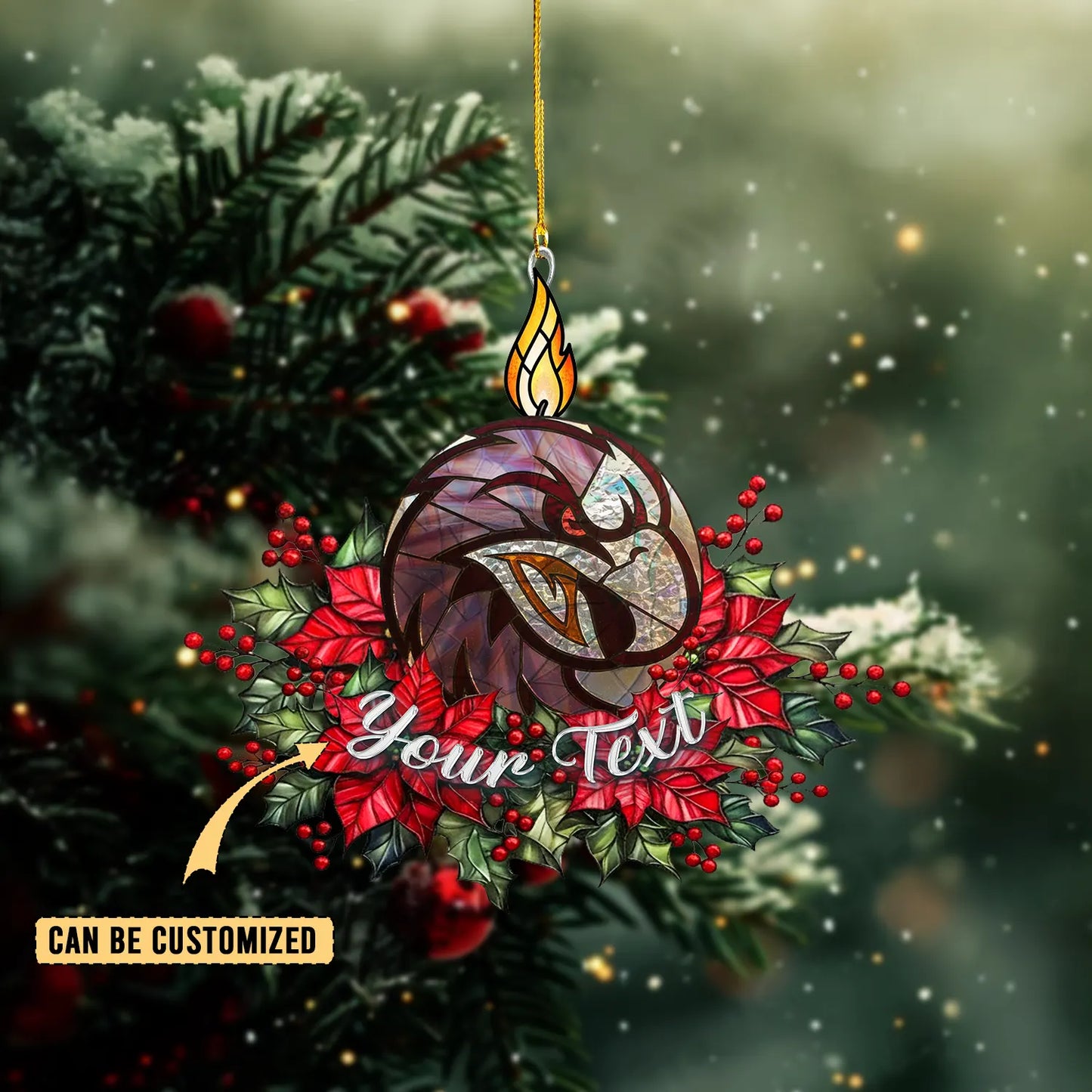 MAN Personalized Custom Acrylic Ornament 6