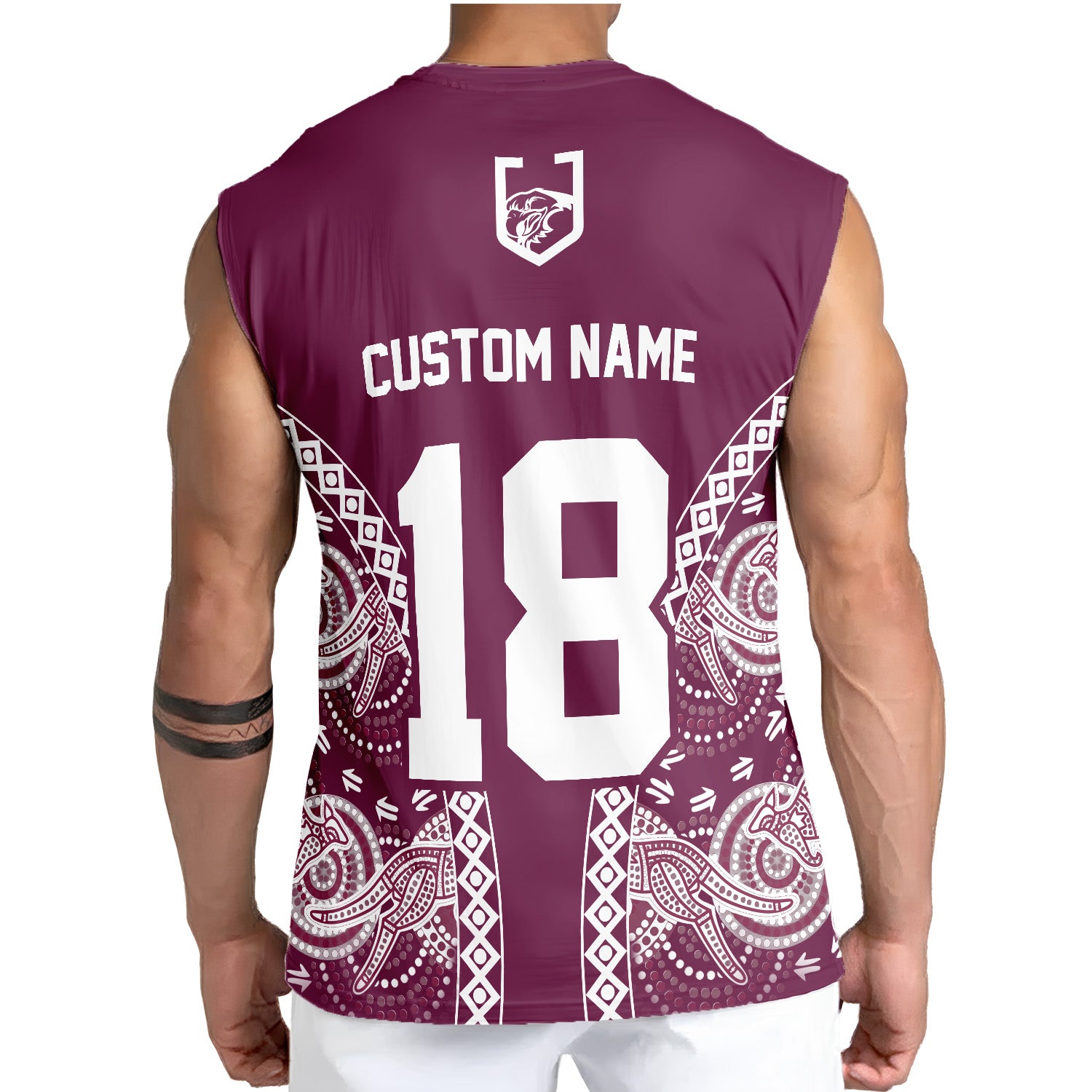 MAN Personalized Custom Tank Top 13