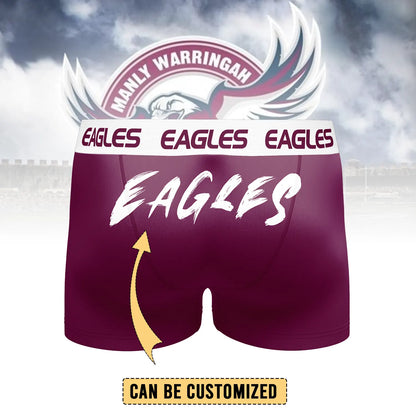 MAN Personalized Custom Boxer Briefs Men’s Underwear 2