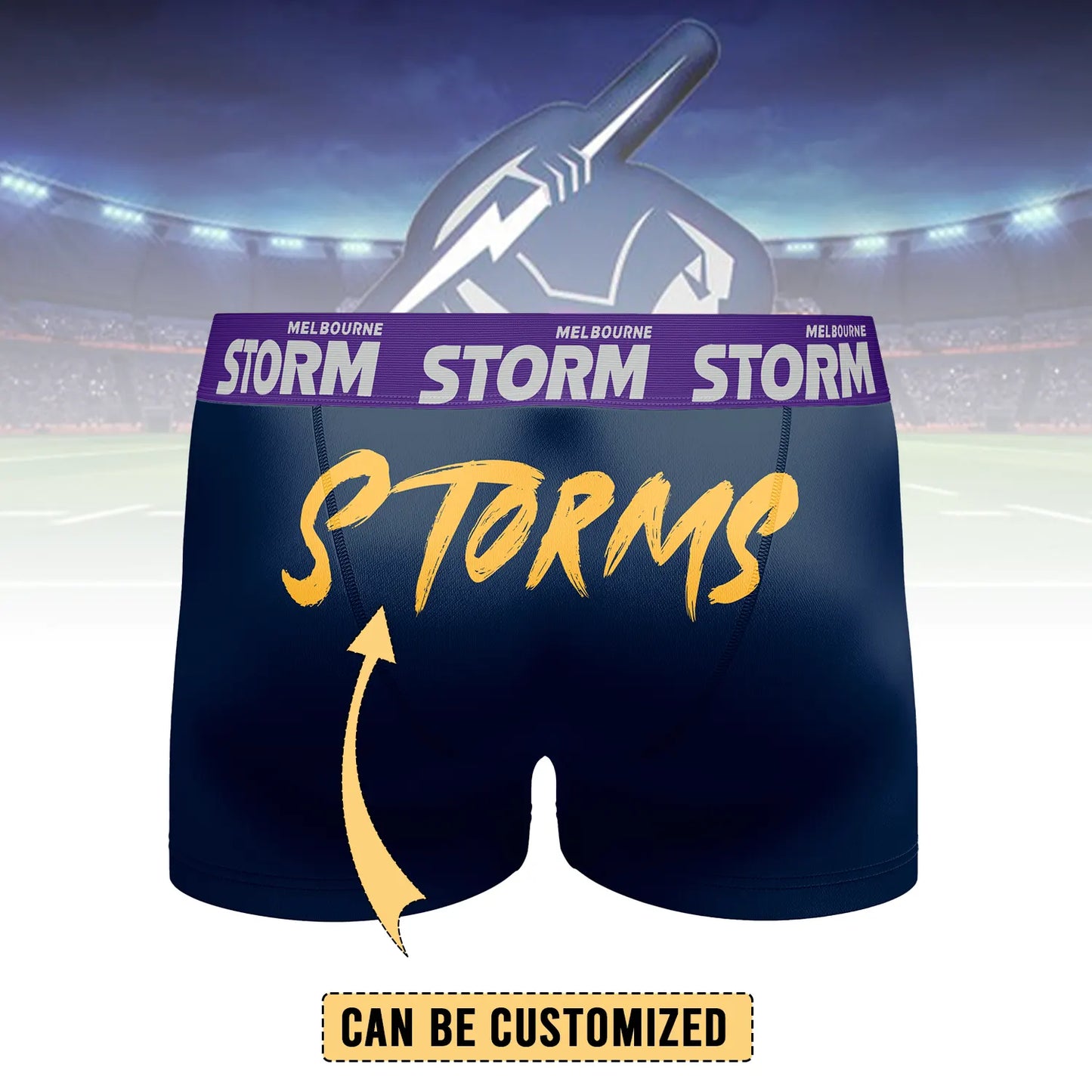 MEL Personalized Custom Boxer Briefs Men’s Underwear 2