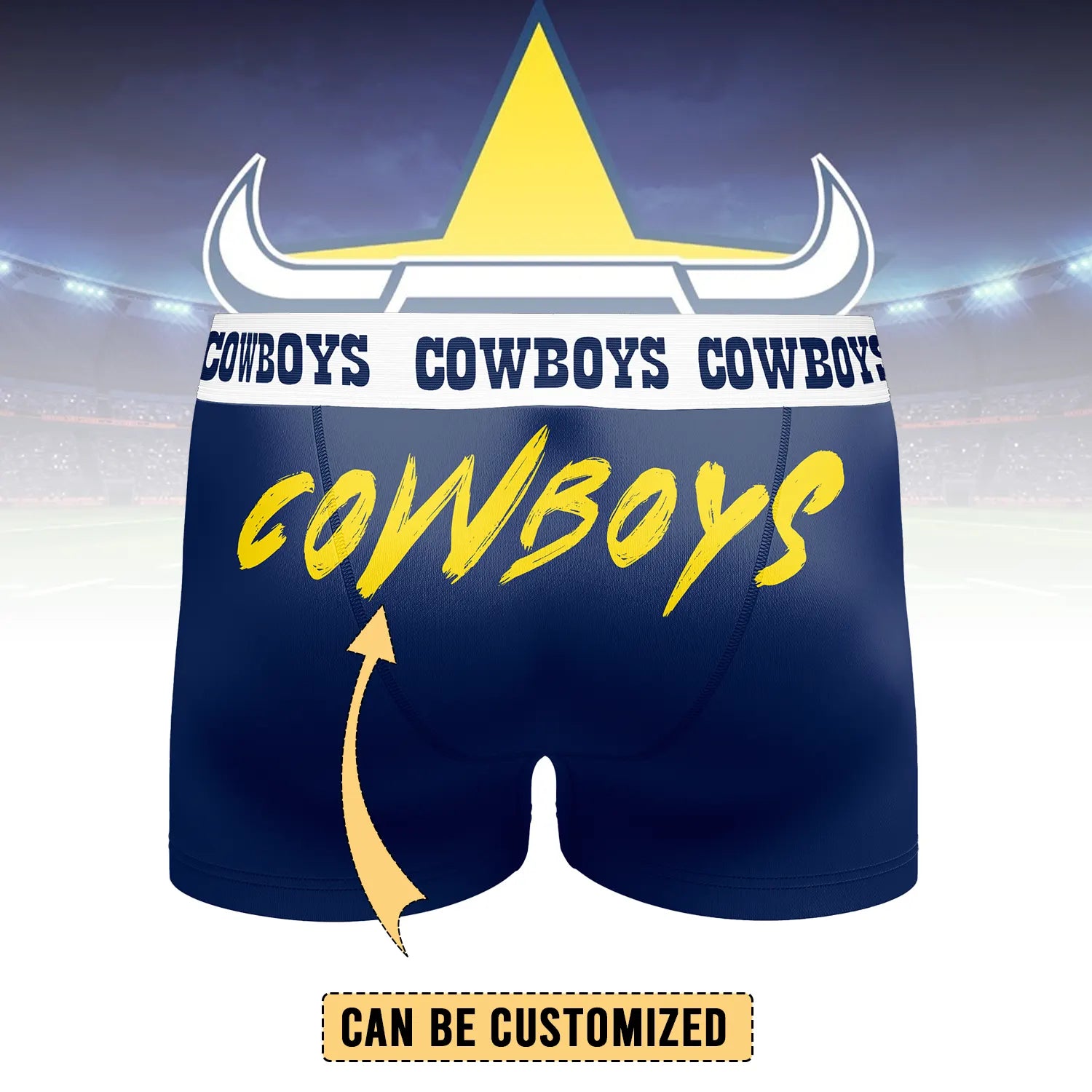 NQL Personalized Custom Boxer Briefs Men’s Underwear 2