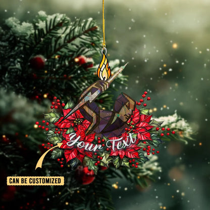 MEL Personalized Custom Acrylic Ornament 6