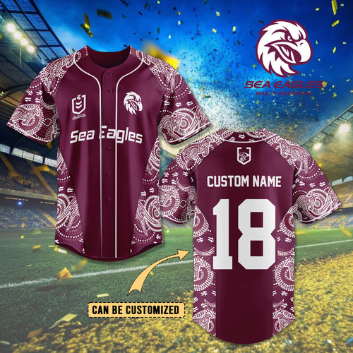 MAN Personalized Custom Baseball Jersey 4