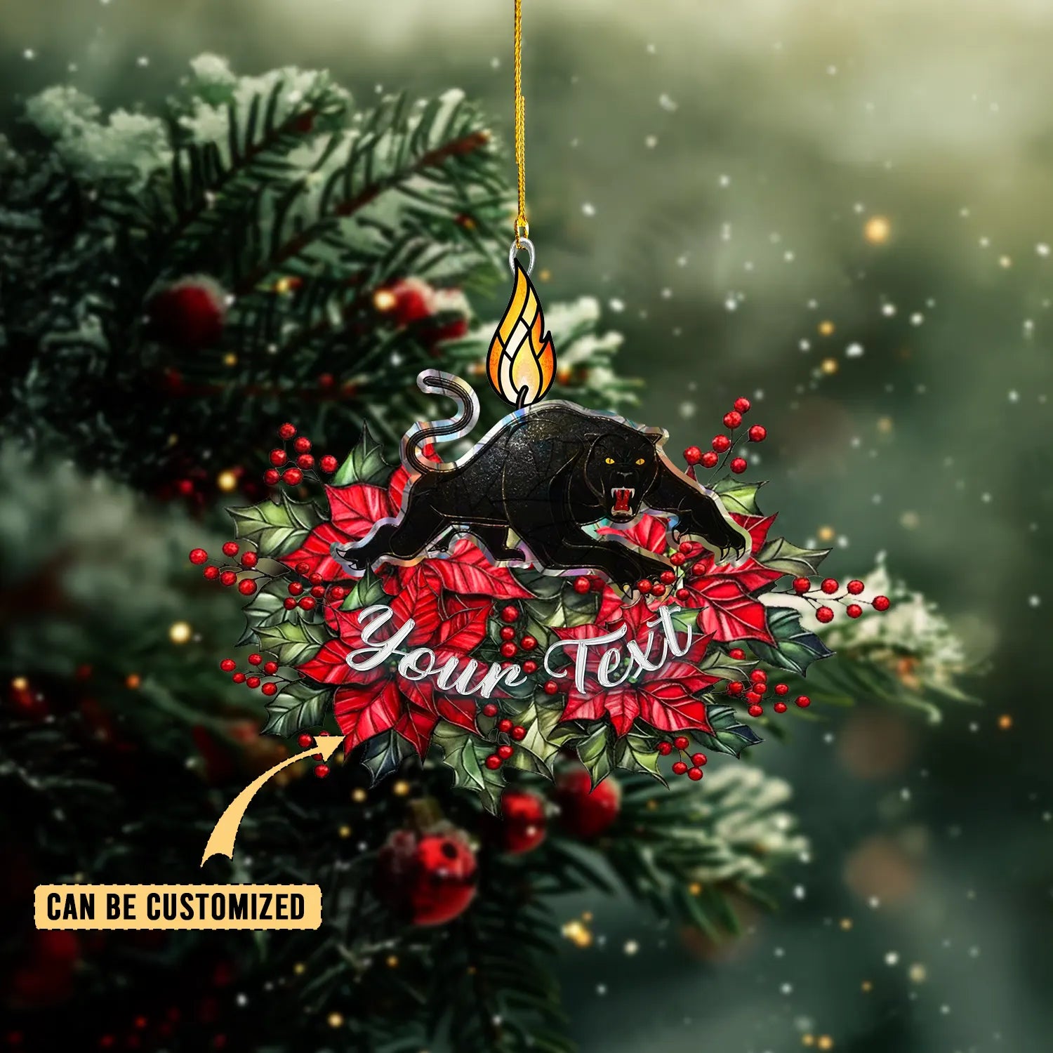 PEN Personalized Custom Acrylic Ornament 6