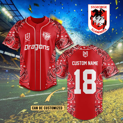 STG Personalized Custom Baseball Jersey 4