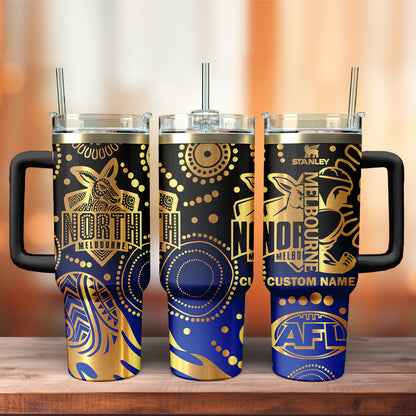 NTH Personalized Custom 40oz 30oz Stainless Steel Tumbler With Handle