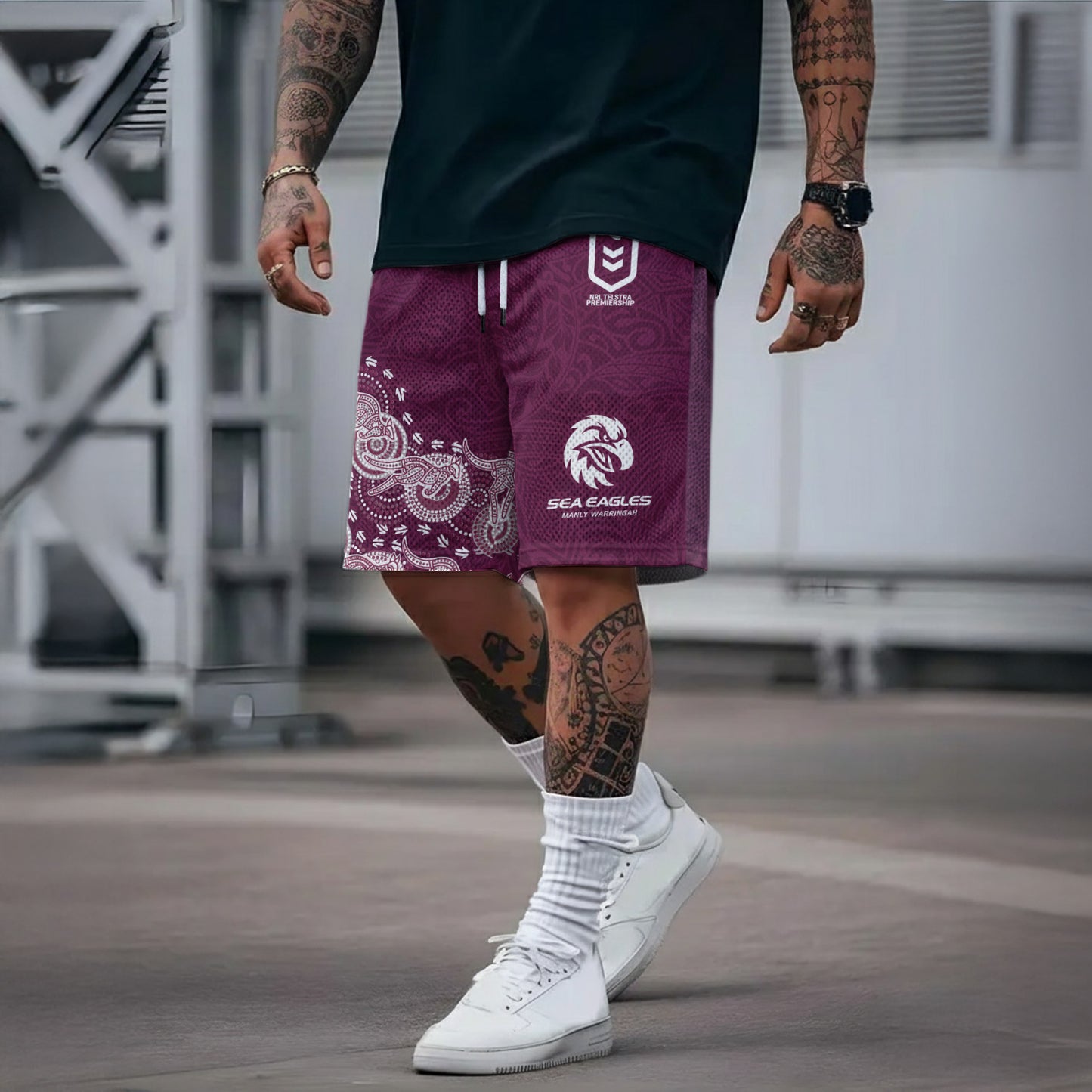 MAN Personalized Custom Short Pants 14