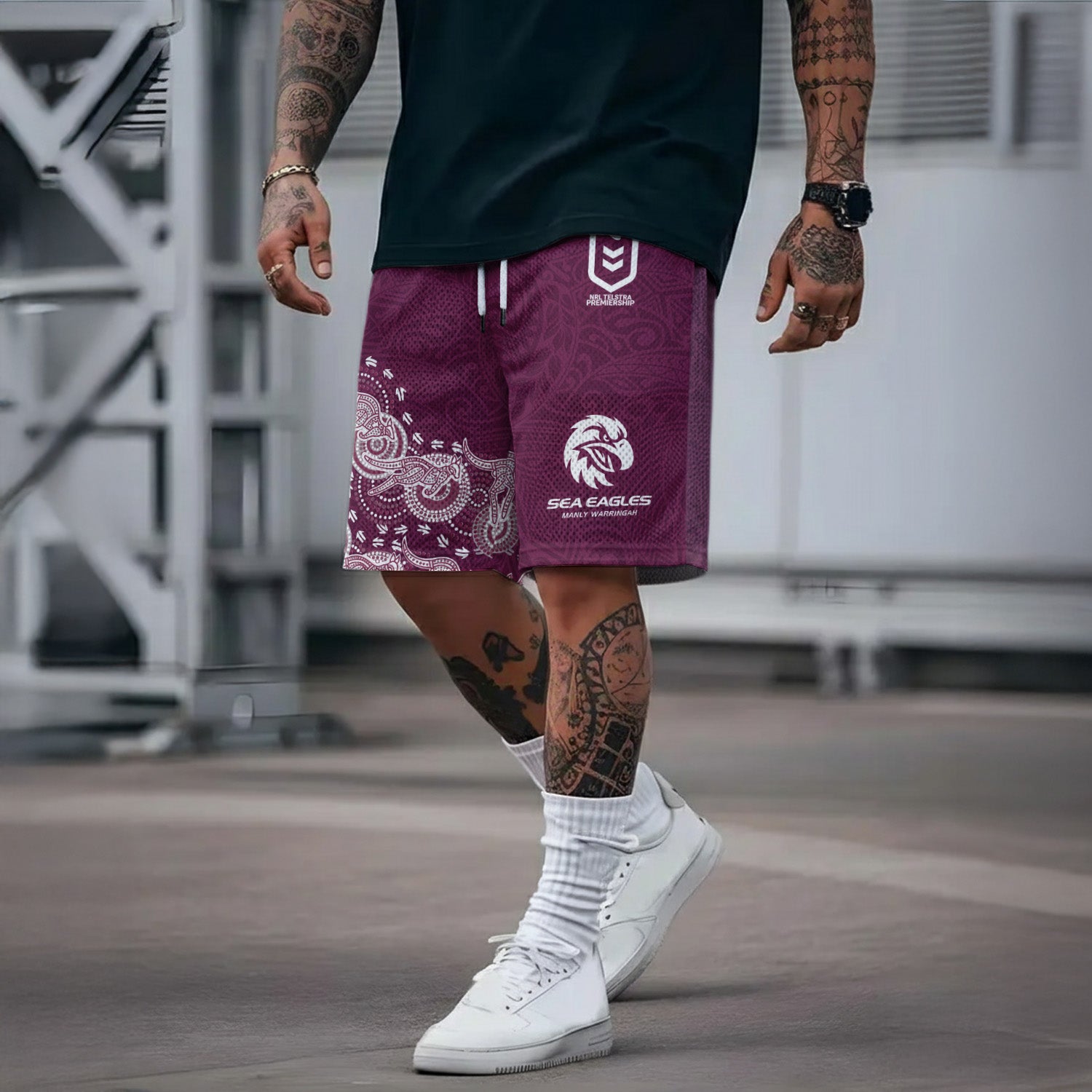 MAN Personalized Custom Short Pants 14