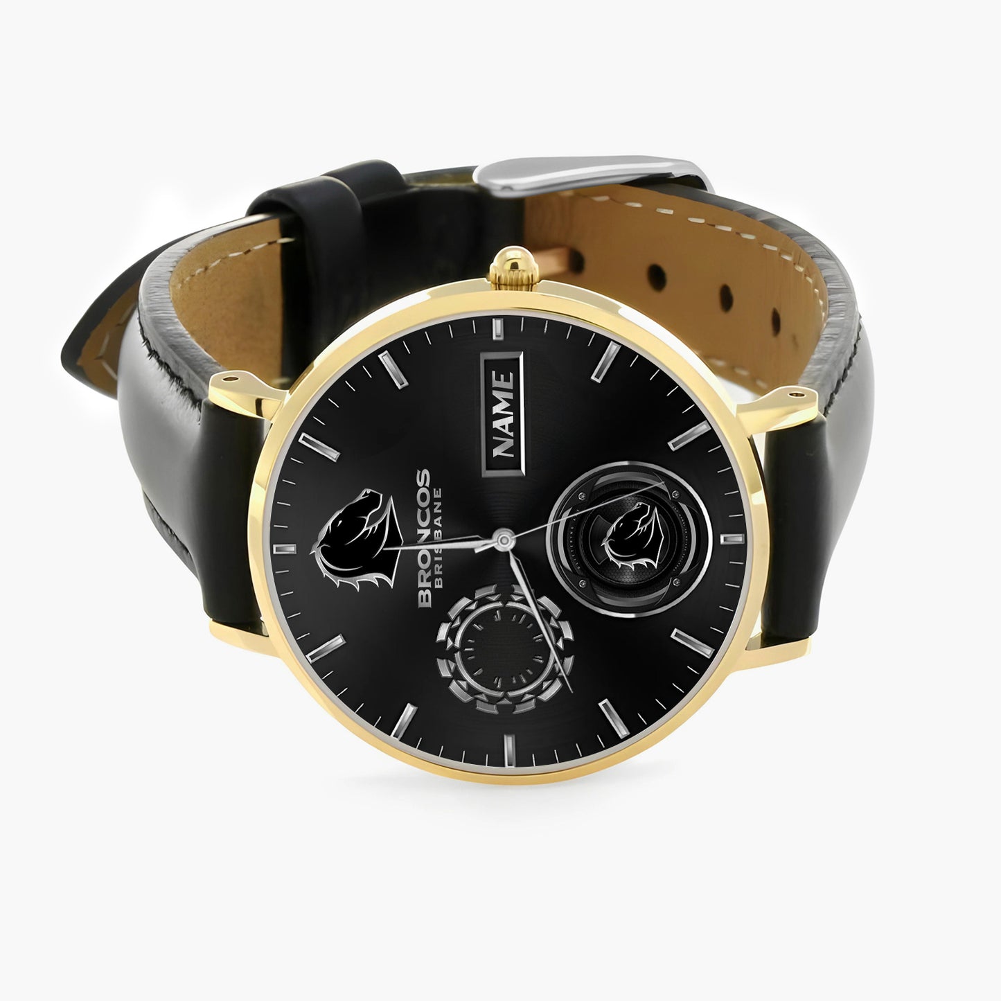 BRI Personalized Custom Stitched Leather Watch 2