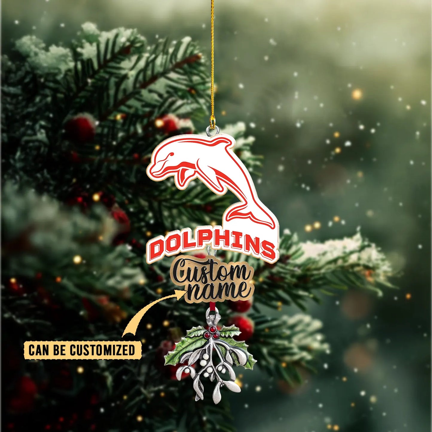 DOL Personalized Custom Acrylic Ornament 3