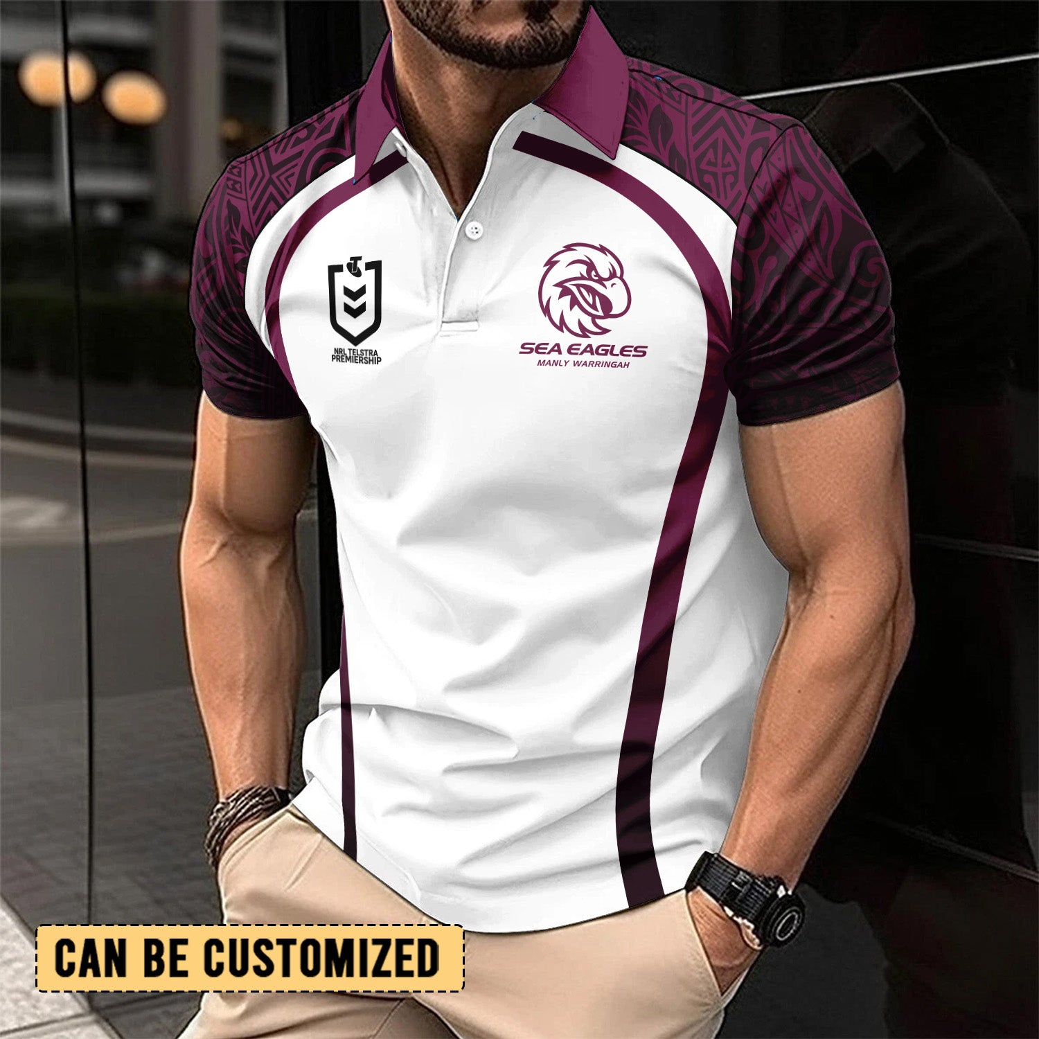 MAN Personalized Custom Polo Shirt 8