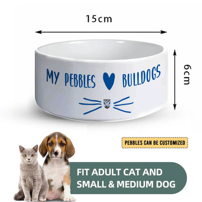 CBY Personalized Custom Ceramic Pet Bowl 1