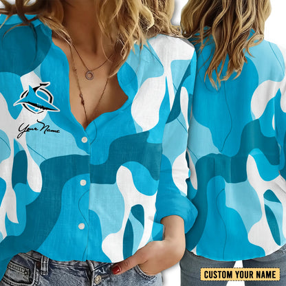 CRO Personalized Custom Women's Casual Shirt 4