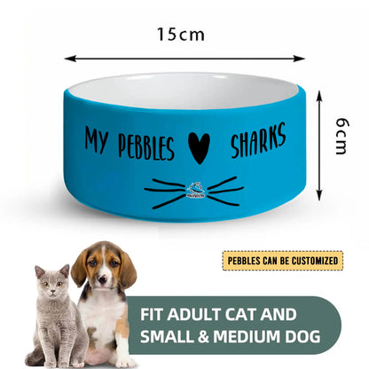 CRO Personalized Custom Ceramic Pet Bowl 1