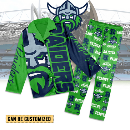 CAN Personalized Custom Long Pajamas Set