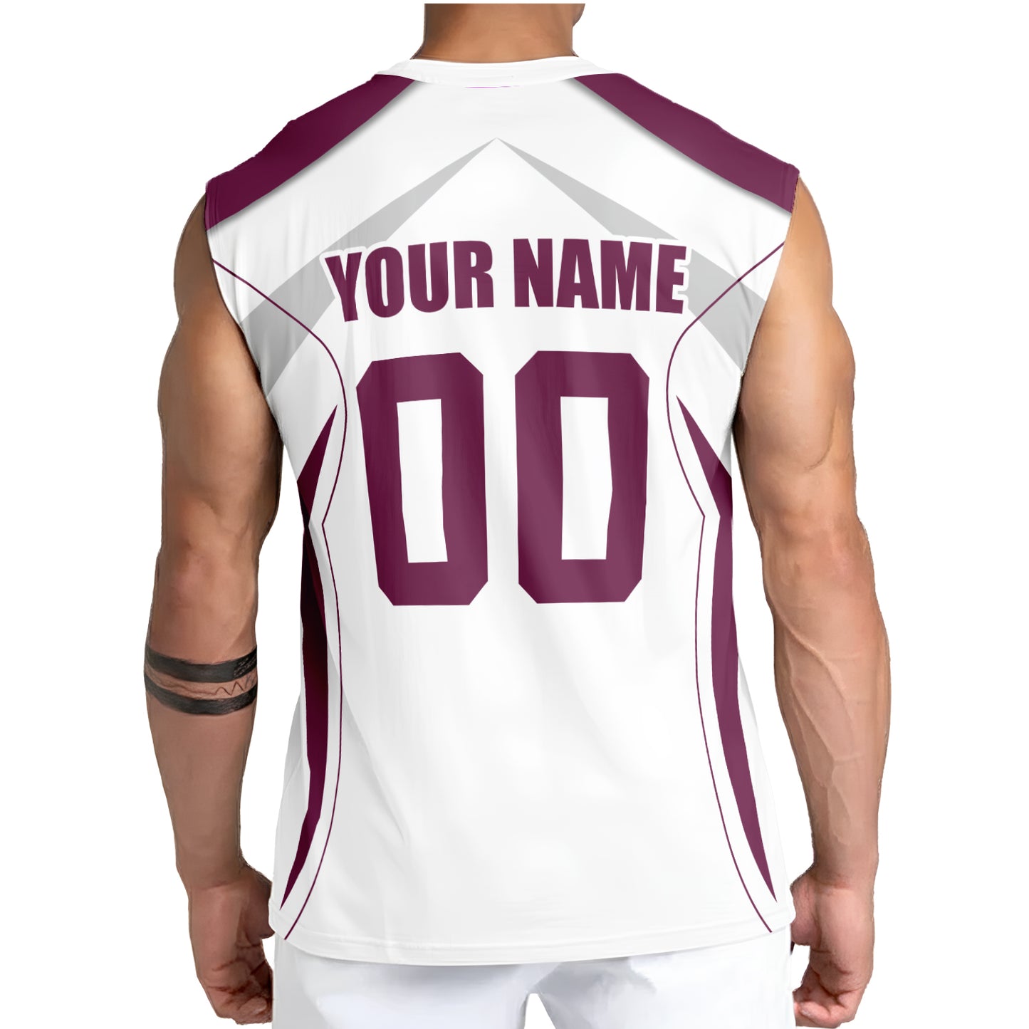 MAN Personalized Custom Tank Top 15