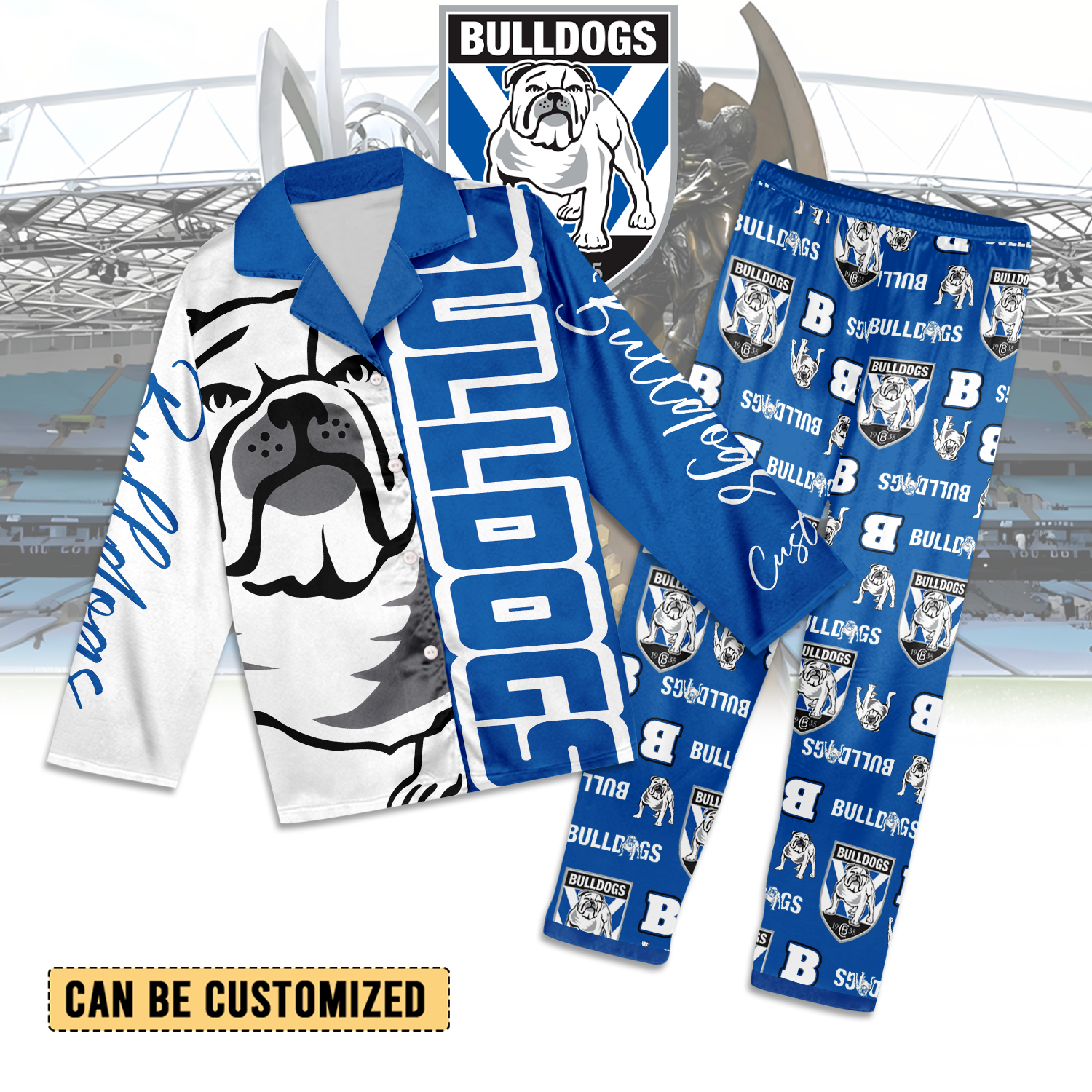 CBY Personalized Custom Long Pajamas Set