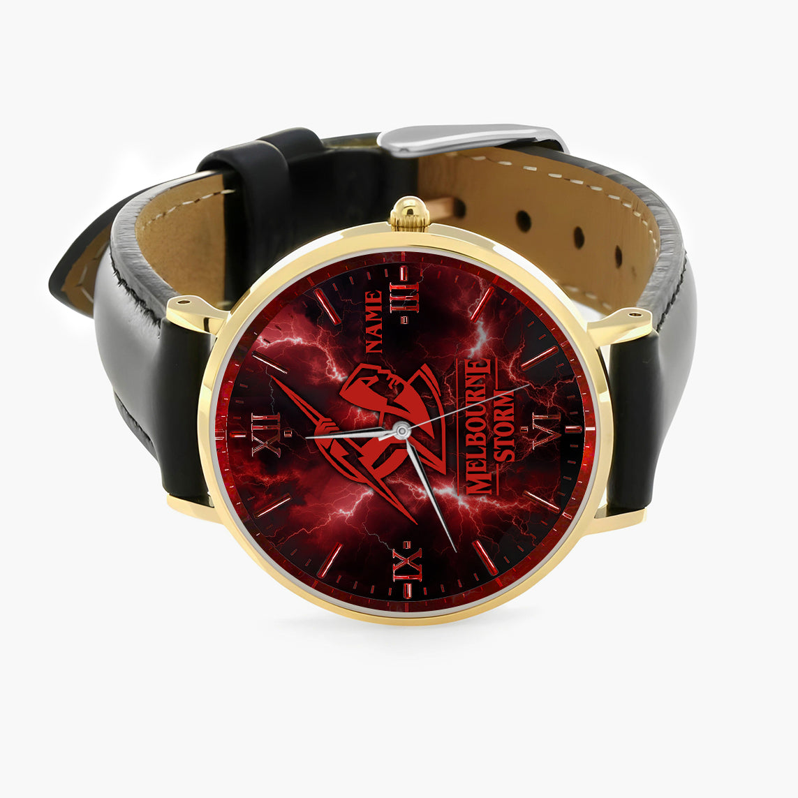 MEL Personalized Custom Stitched Leather Watch 3