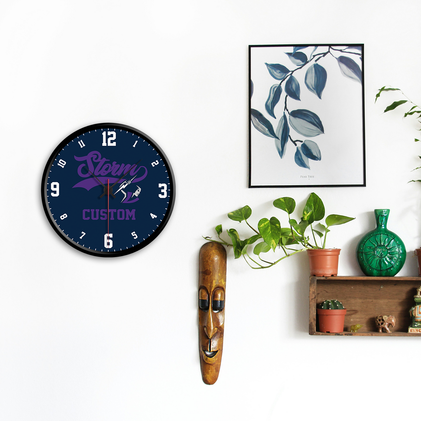 MEL Personalized Custom Wall Clock