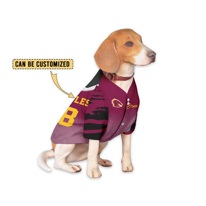 BRI Personalized Custom Pet Baseball Jersey 7