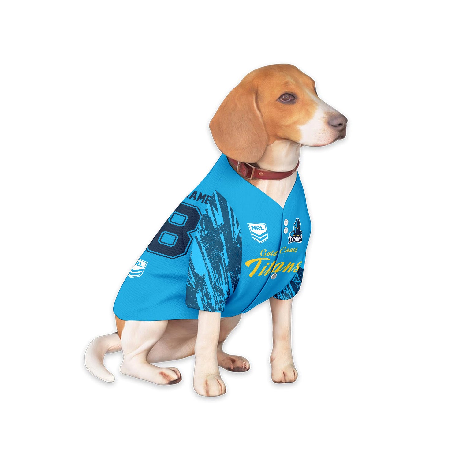 GLD Personalized Custom Pet Baseball Jersey 5