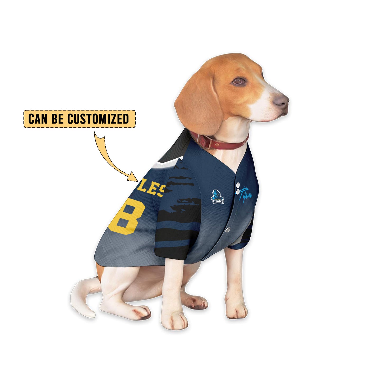 GLD Personalized Custom Pet Baseball Jersey 7