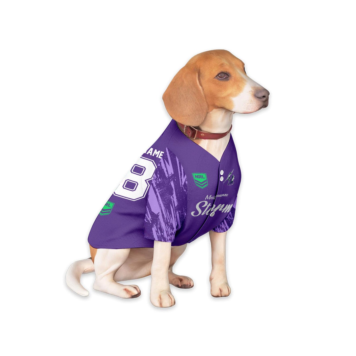 MEL Personalized Custom Pet Baseball Jersey 5