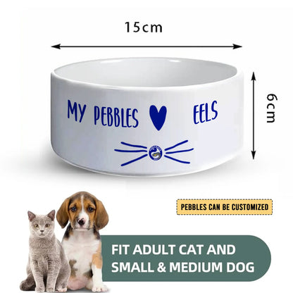 PAR Personalized Custom Ceramic Pet Bowl 1