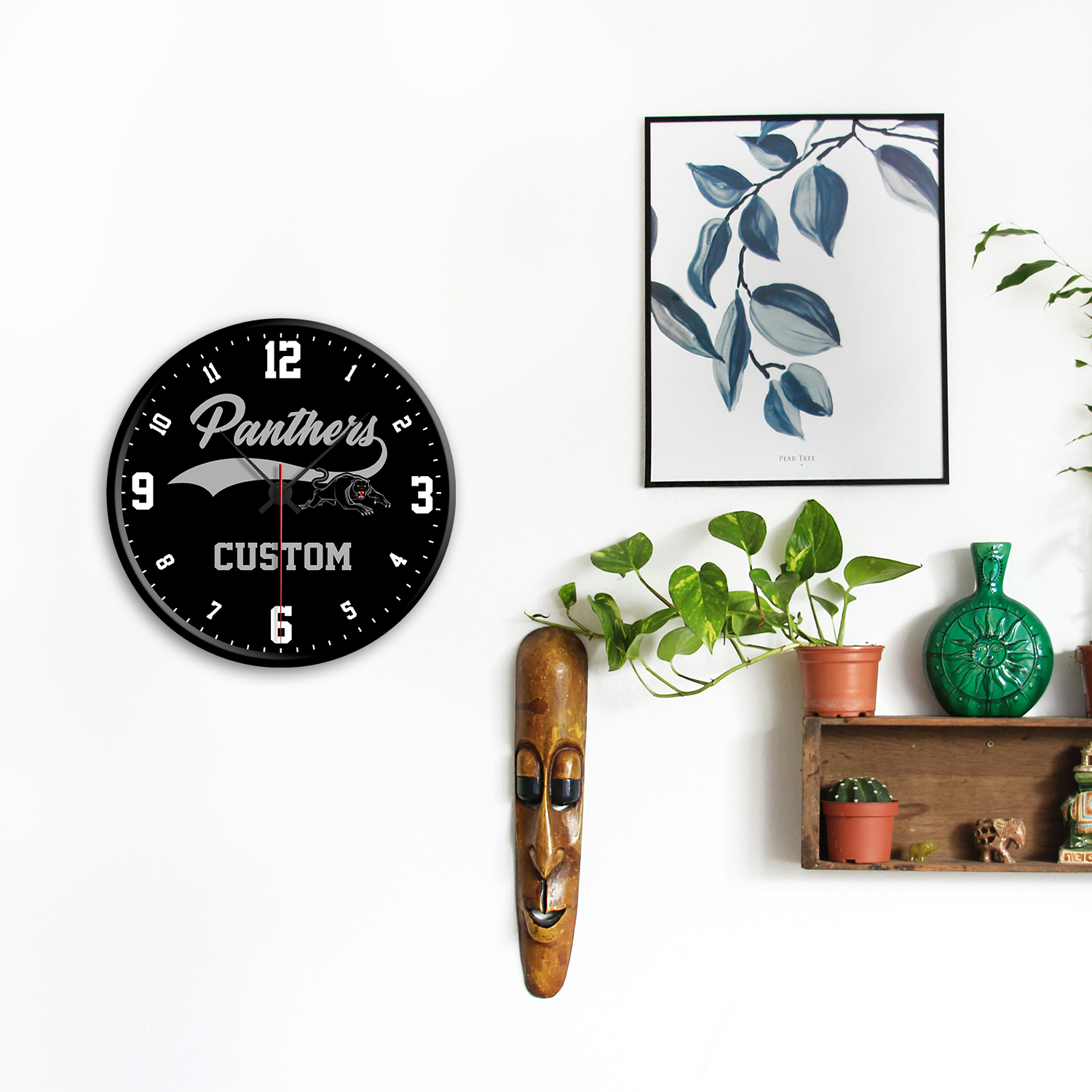 PEN Personalized Custom Wall Clock