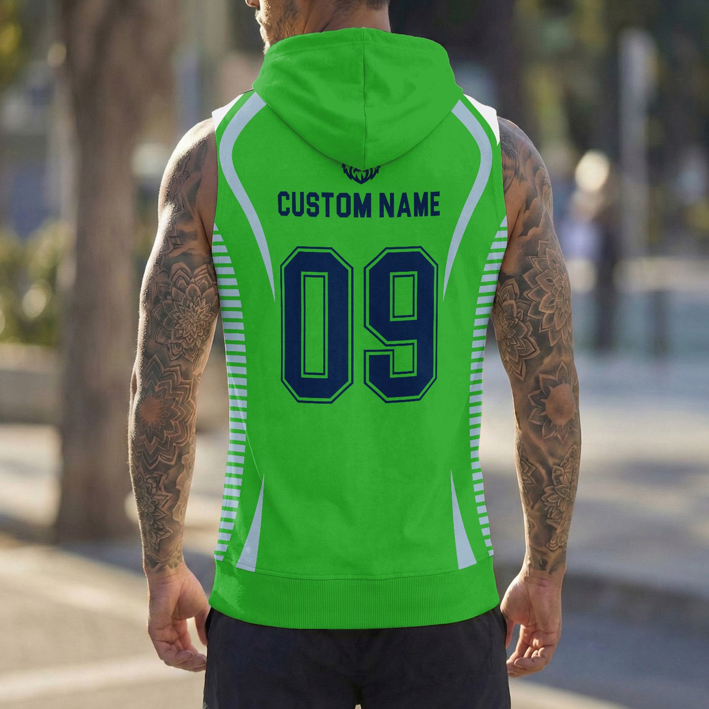 CAN Personalized Custom Hooded Tank Top