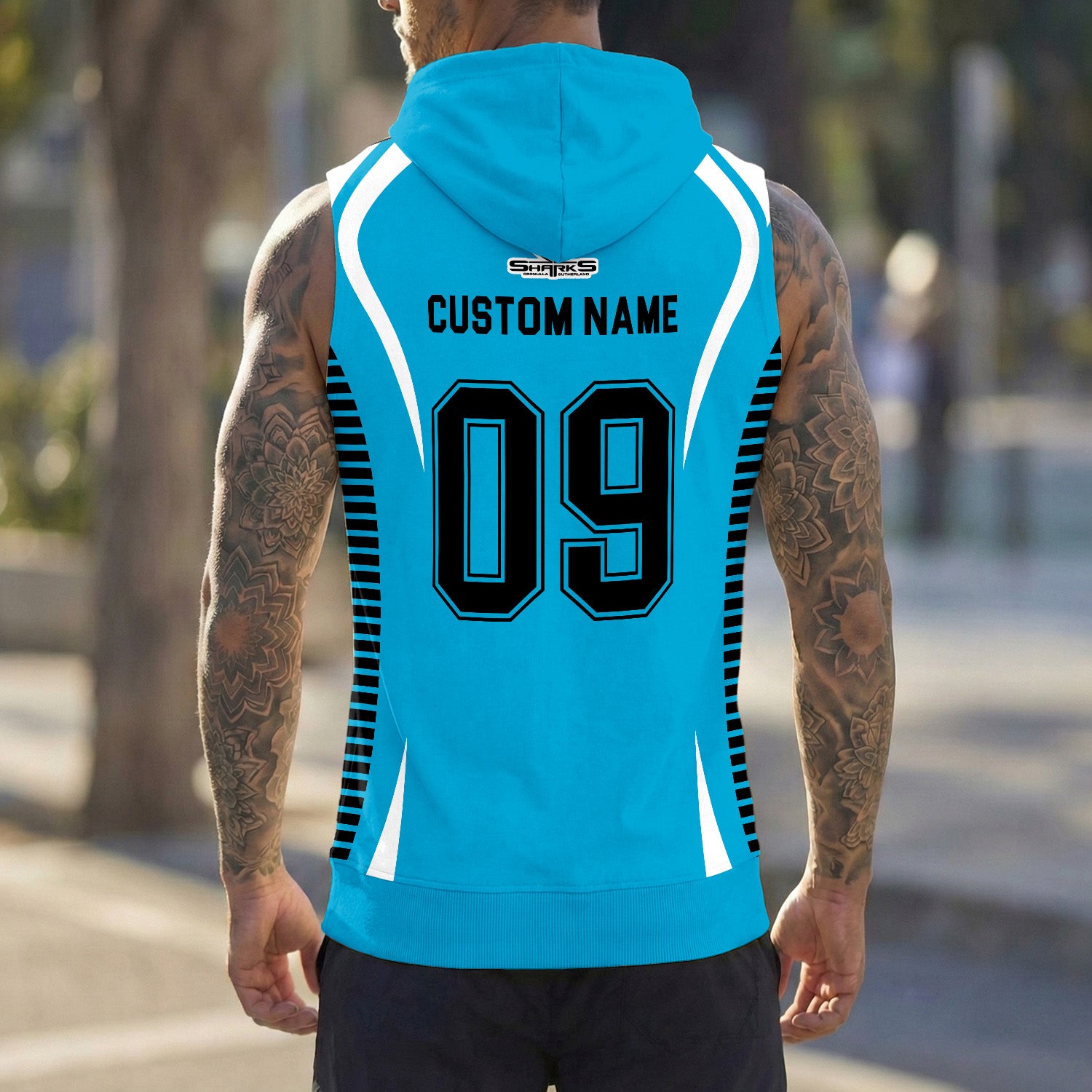 CRO Personalized Custom Hooded Tank Top