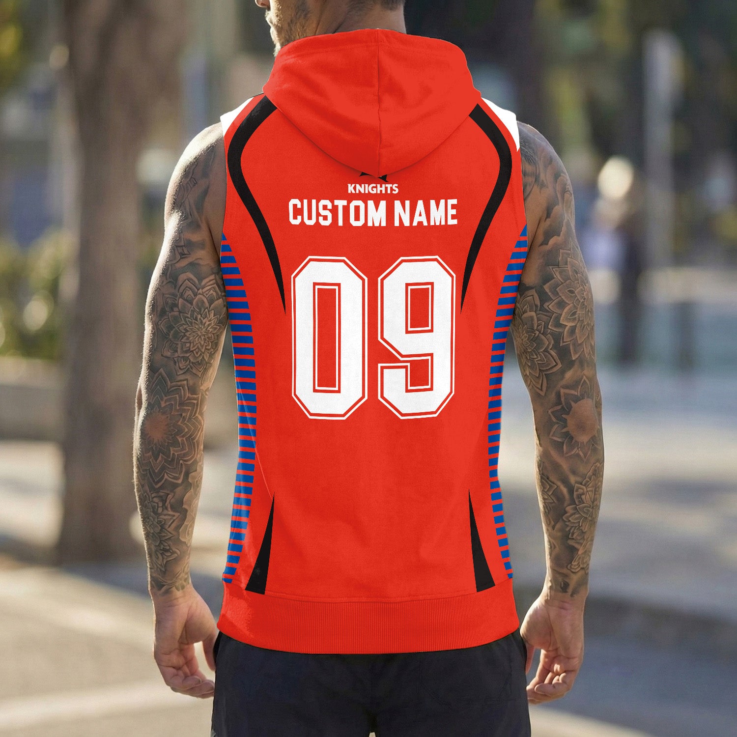 NEW Personalized Custom Hooded Tank Top