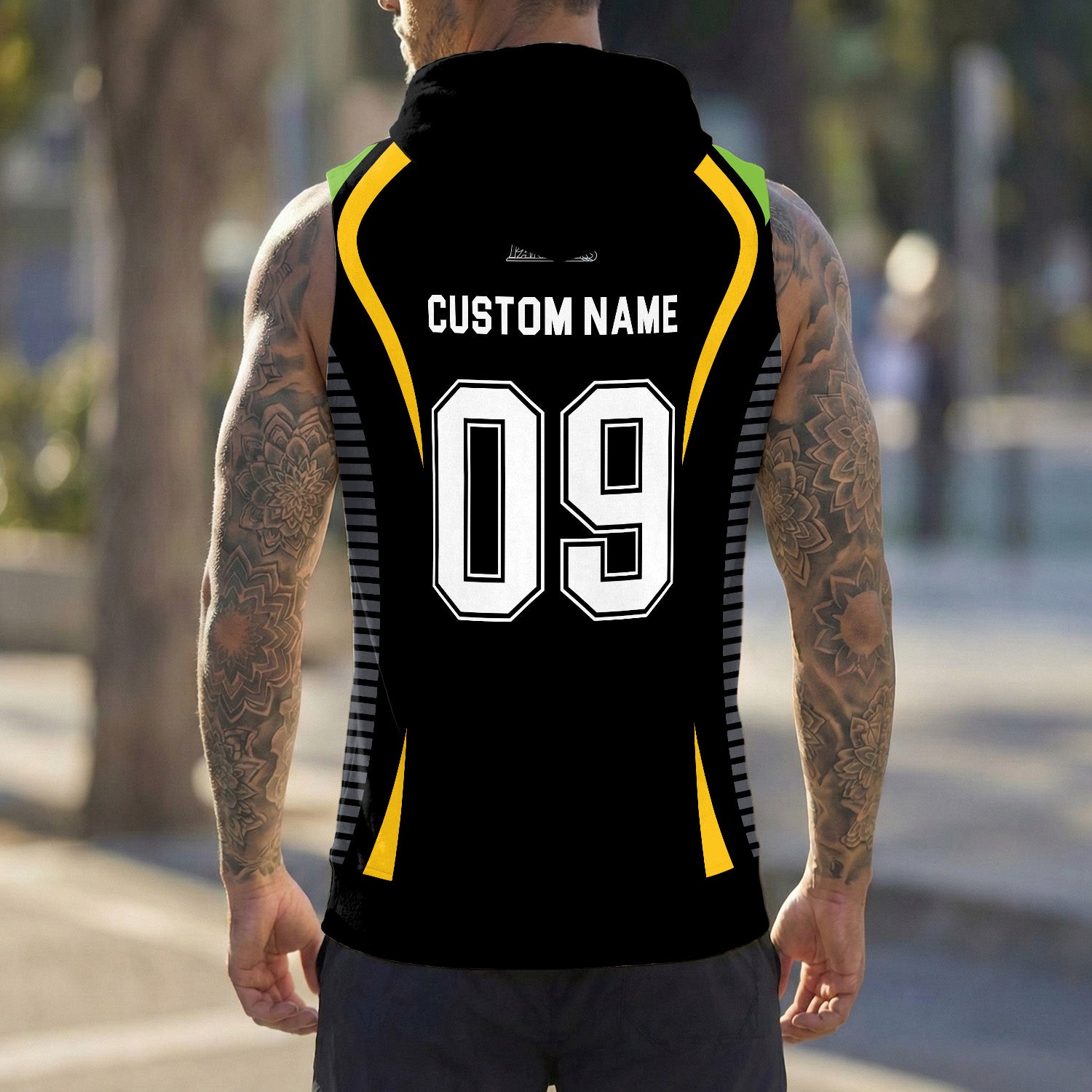 PEN Personalized Custom Hooded Tank Top