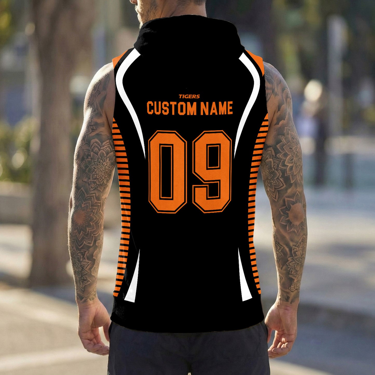 WST Personalized Custom Hooded Tank Top