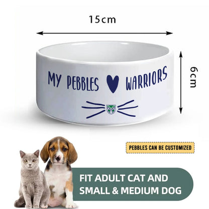 NZL Personalized Custom Ceramic Pet Bowl 1