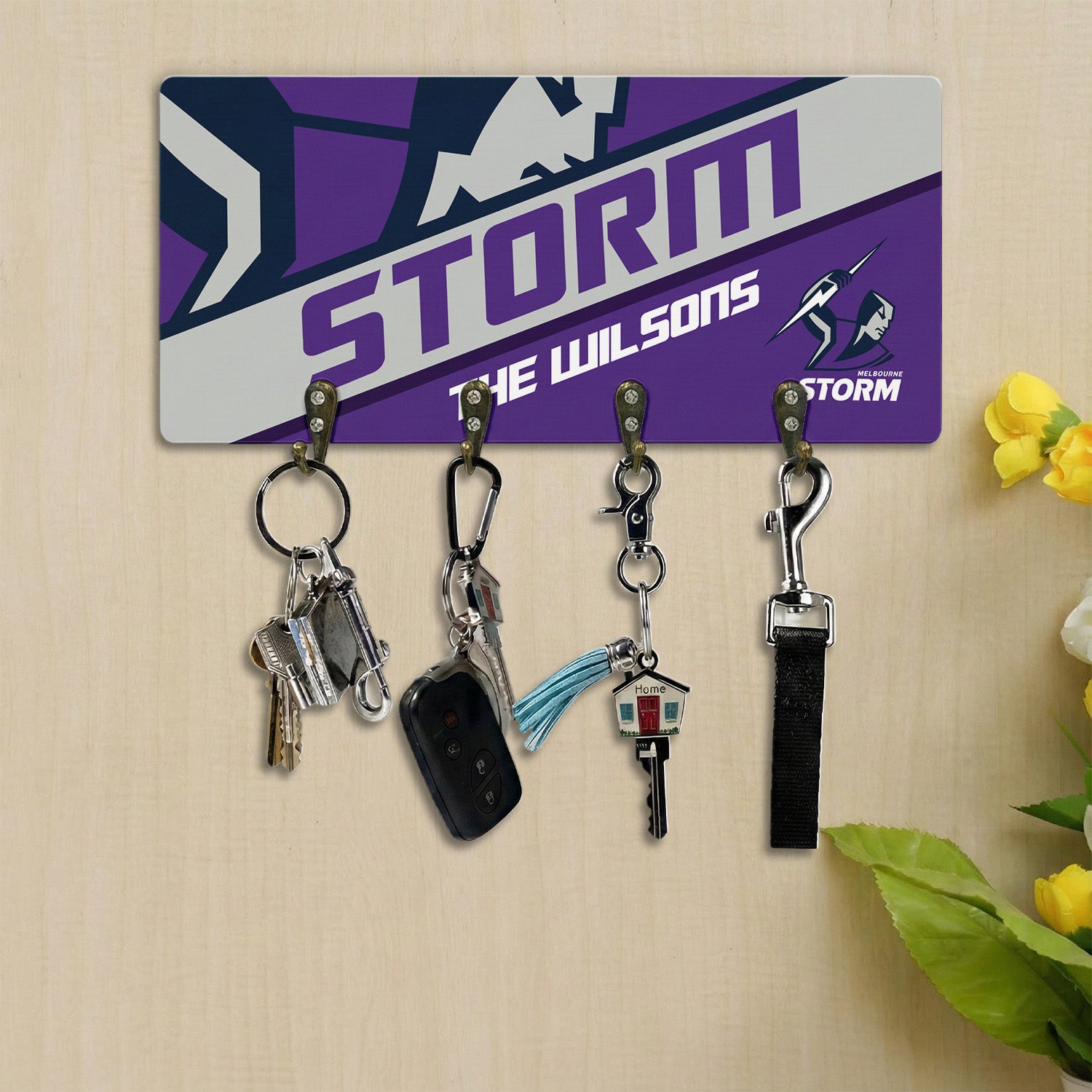 MEL Personalized Custom Key Holder