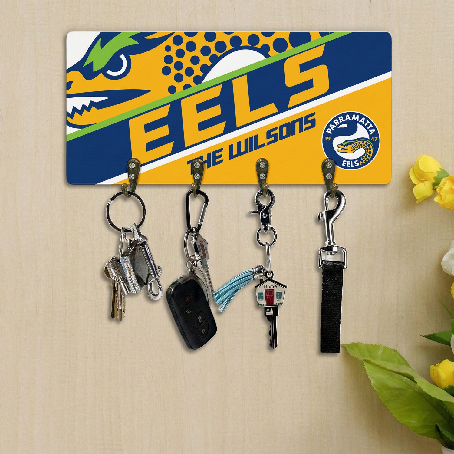 PAR Personalized Custom Key Holder