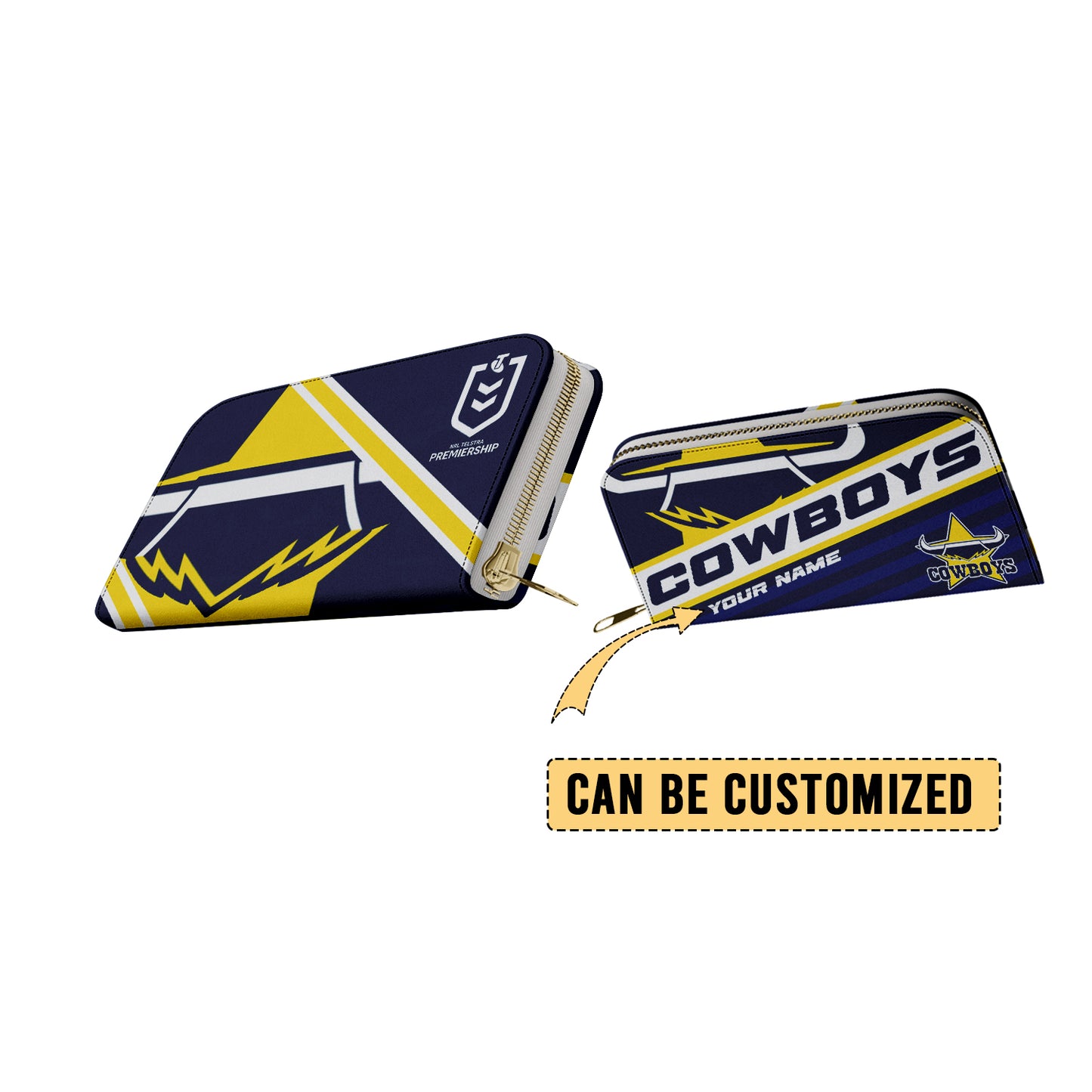 NQL Personalized Custom Clutch Purse