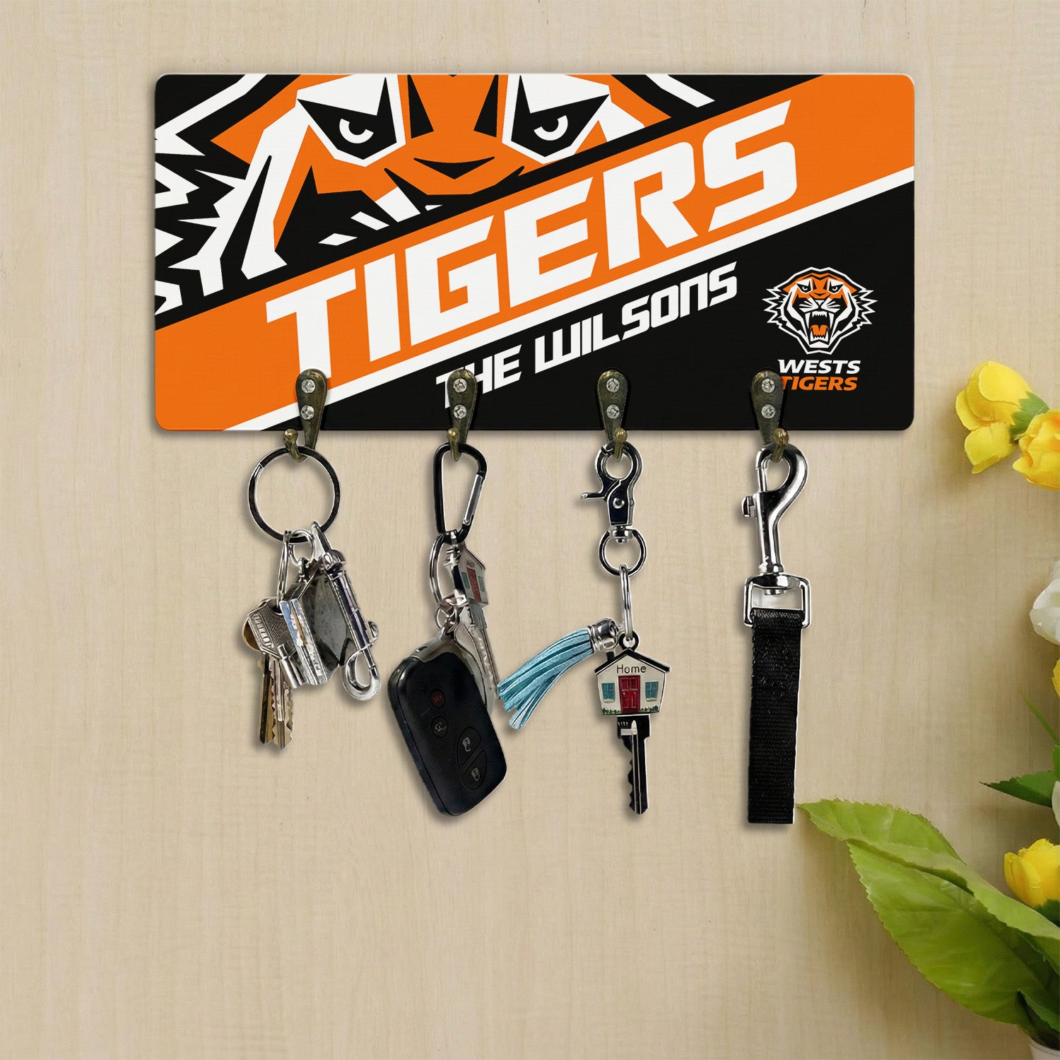 WST Personalized Custom Key Holder