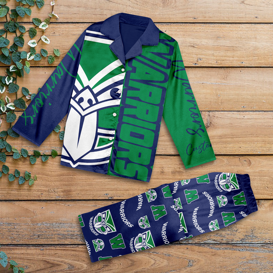 NZL Personalized Custom Long Pajamas Set