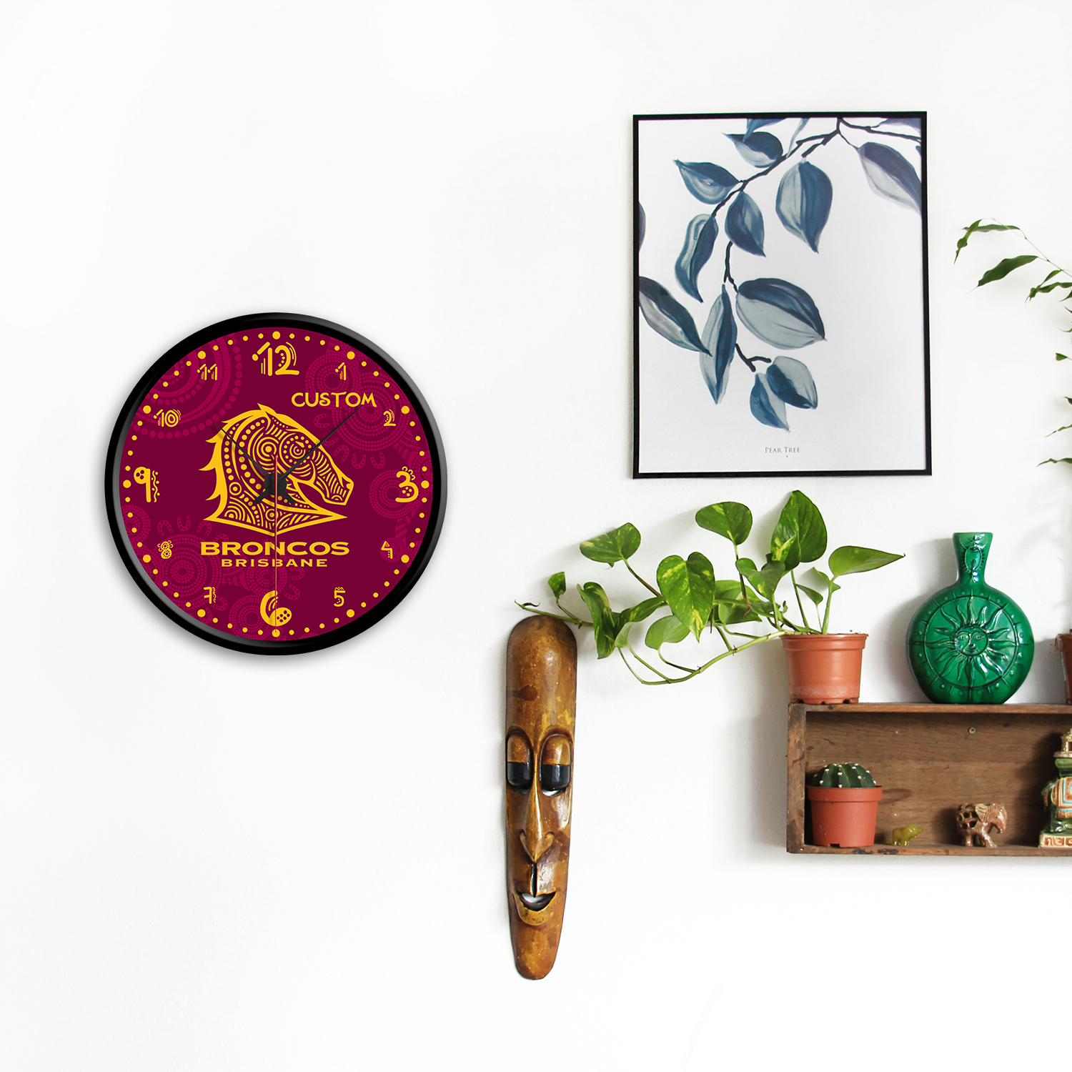 BRI Personalized Custom Wall Clock 2