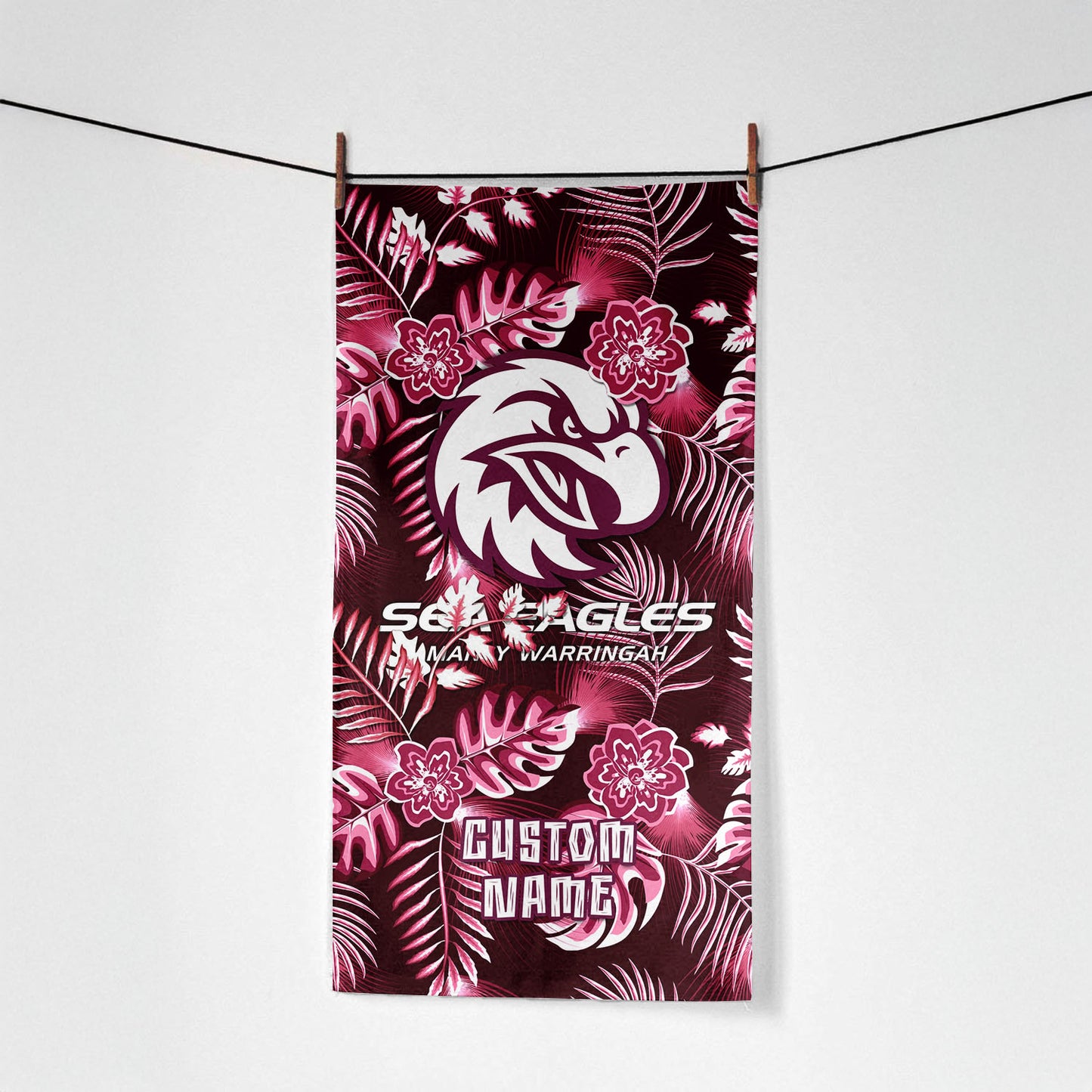 MAN Personalized Custom Pool Travel Beach and Bath Towels 7