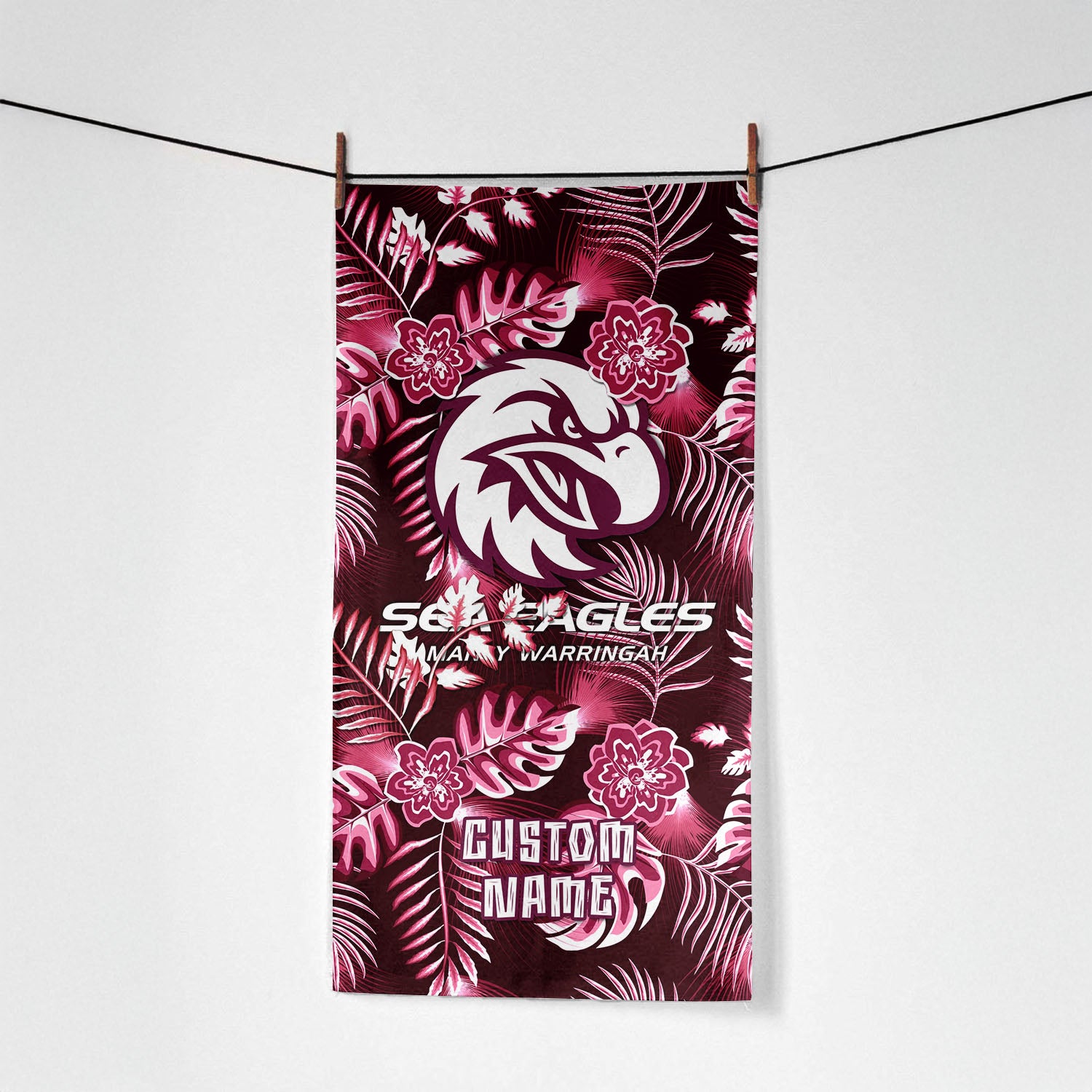 MAN Personalized Custom Pool Travel Beach and Bath Towels 7